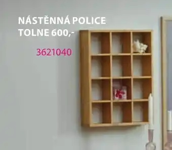 JYSK NÁSTĚNNÁ POLICE TOLNE nabídka