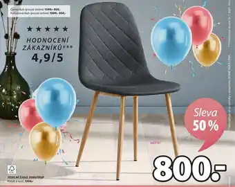 JYSK JÍDELNÍ ŽIDLE JONSTRUP nabídka