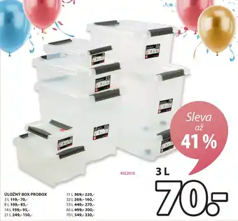 JYSK ÚLOŽNÝ BOX PROBOX nabídka