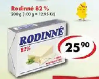 CBA Rodinné 82% 200 g nabídka