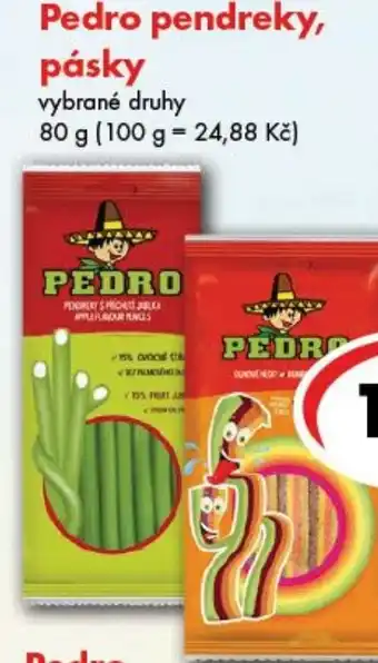 CBA Pedro pendreky, pásky nabídka