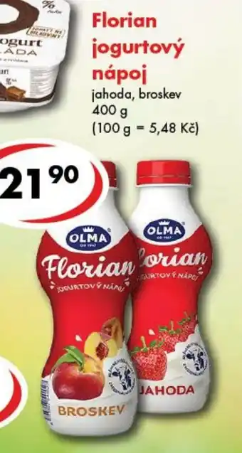 CBA Florian jogurtový nápoj nabídka