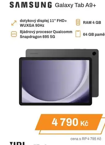 Expert SAMSUNG Galaxy Tab A9+ nabídka