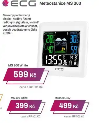 Expert ECG Meteostanice MS 300 nabídka