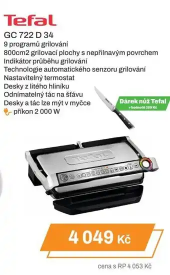Expert Tefal GC 722 D 34 nabídka