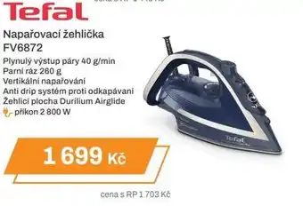 Expert Tefal Napařovací žehlička FV6872 nabídka