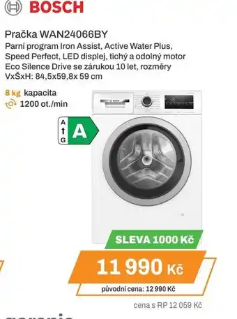 Expert BOSCH Pračka WAN24066BY nabídka