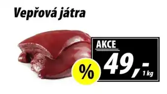 ZEMAN Vepřová játra nabídka