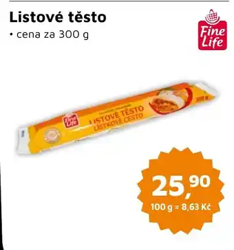 Můjobchod Listové těsto nabídka
