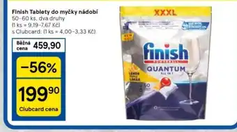 Tesco Finish Tablety do myčky nádobí nabídka