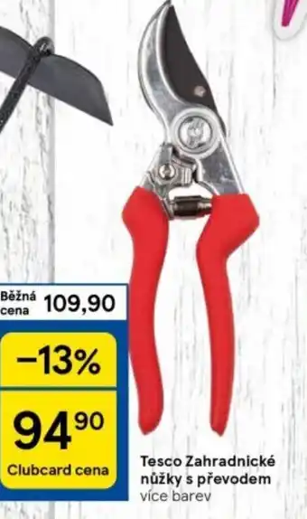 Tesco Tesco Zahradnické nůžky s převodem nabídka