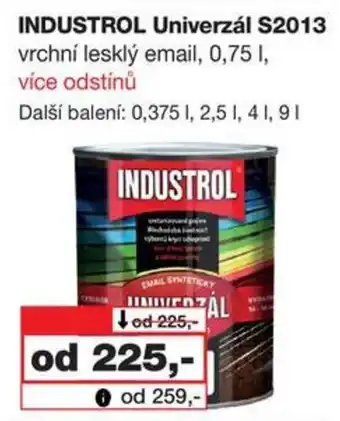 Barvy a laky drogerie INDUSTROL Univerzál S2013 nabídka