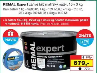 Barvy a laky drogerie REMAL Expert nabídka
