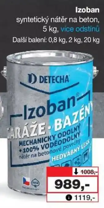 Barvy a laky drogerie Izoban nabídka