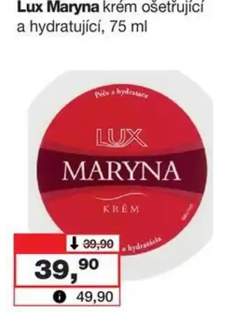 Barvy a laky drogerie Lux Maryna krém ošetřující a hydratující, 75 ml nabídka