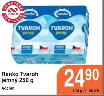 Coop hb Ranko Tvaroh jemný 250 g nabídka