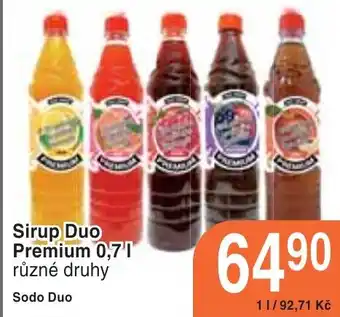 Coop hb Sirup Duo Premium 0,7L nabídka