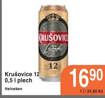 Coop hb Krušovice 12 0,5 I plech nabídka