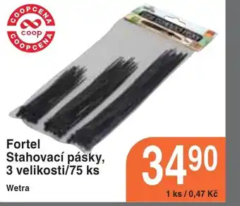 Coop hb Fortel Stahovací pásky, 3 velikosti/75 ks nabídka