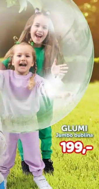 Pompo GLUMI Jumbo bublina nabídka