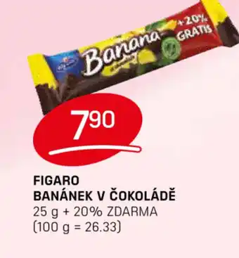 Flop FIGARO BANÁNEK V ČOKOLÁDĚ nabídka