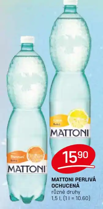 Flop MATTONI PERLIVÁ OCHUCENÁ 1.5L nabídka