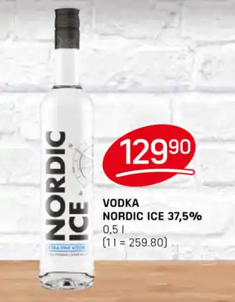 Flop VODKA NORDIC ICE 37,5% 0.5L nabídka