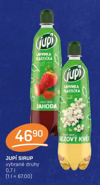 Flop JUPÍ SIRUP 0.7L nabídka