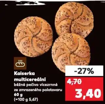 Kaufland Kaiserka multicereální nabídka