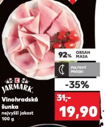 Kaufland Vinohradská šunka nabídka