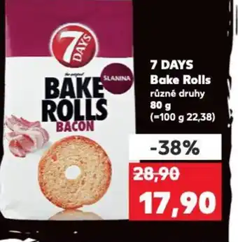 Kaufland 7 DAYS Bake Rolls nabídka