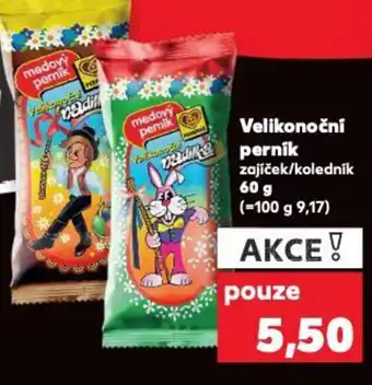 Kaufland Velikonoční perník zajíček/koledník nabídka