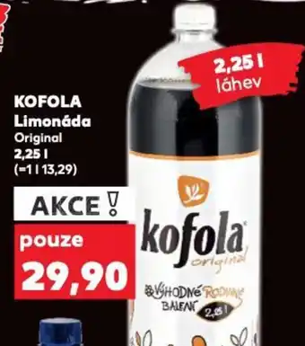 Kaufland KOFOLA Limonáda 2.25L nabídka