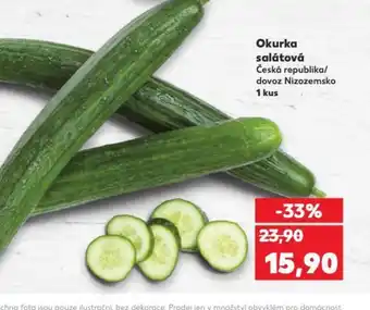 Kaufland Okurka salátová nabídka