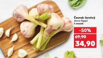Kaufland Česnek čerstvý nabídka
