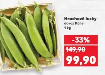 Kaufland Hrachové lusky nabídka