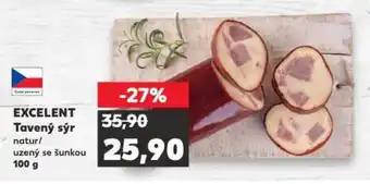 Kaufland EXCELENT Tavený sýr nabídka