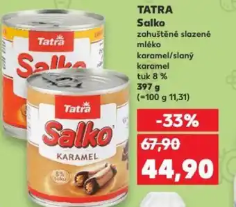 Kaufland TATRA Salko nabídka