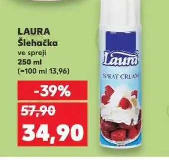 Kaufland LAURA Šlehačka nabídka