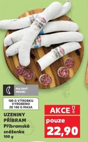 Kaufland UZENINY PŘÍBRAM Příbramská sněženka 100 g nabídka