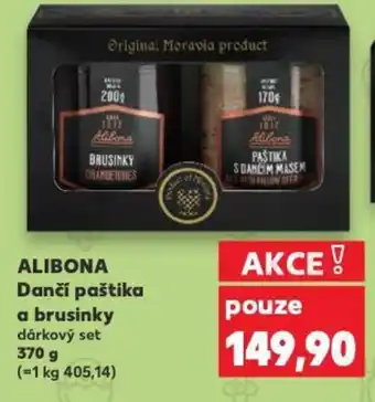 Kaufland ALIBONA Dančí paštika a brusinky nabídka