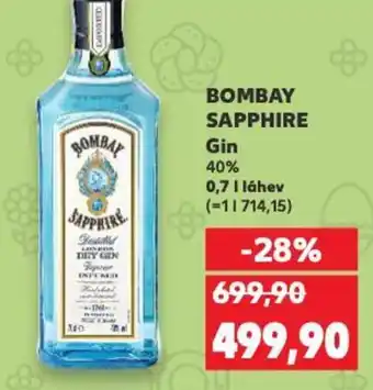 Kaufland BOMBAY SAPPHIRE Gin nabídka