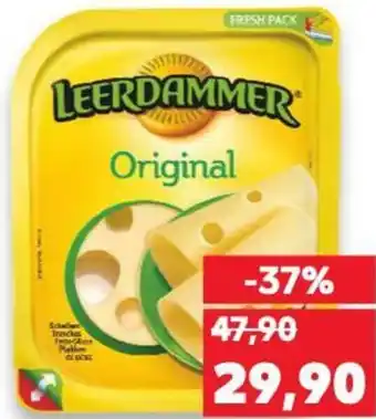 Kaufland LEERDAMMER Polotvrdý sýr s oky holandského typu nabídka