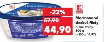 Kaufland Marinované sledové filety nabídka