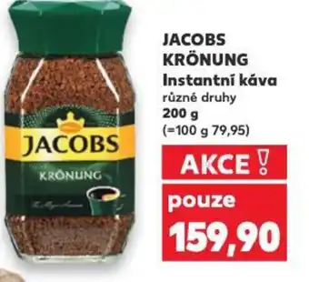 Kaufland JACOBS KRÖNUNG Instantní káva nabídka