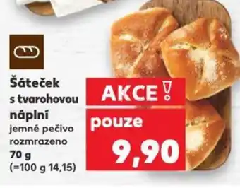 Šáteček s tvarohovou náplní