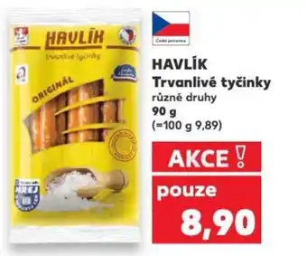Kaufland HAVLÍK Trvanlivé tyčinky nabídka