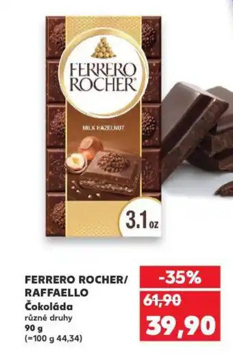 Kaufland FERRERO ROCHER/ RAFFAELLO Čokoláda nabídka