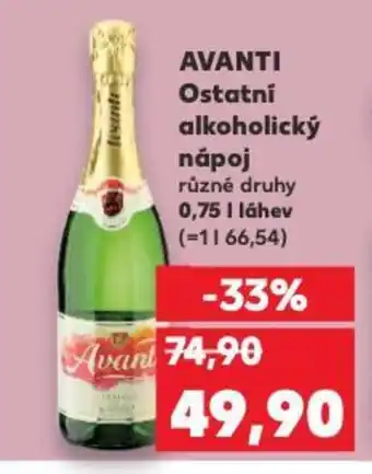 Kaufland AVANTI Ostatní alkoholický nápoj nabídka