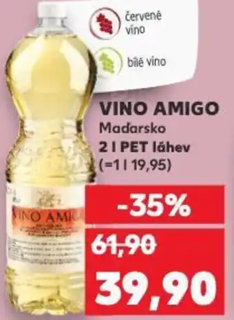 Kaufland VINO AMIGO nabídka